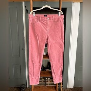 J Crew Matchstick Women’s Pink Corduroys. 32